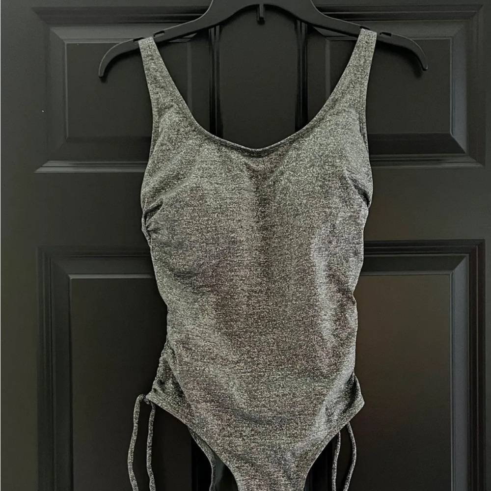 Xhilaration Green One Piece Swimsuit